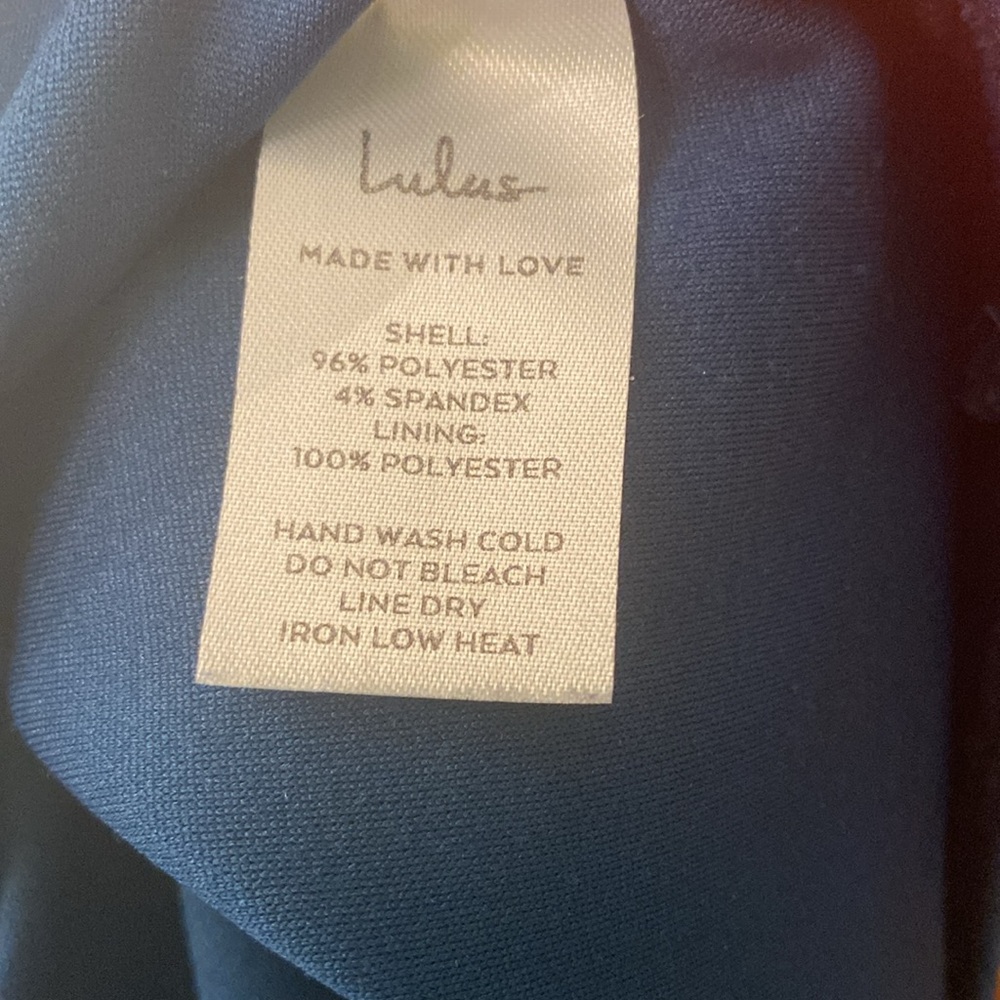 LULUS Blue Dress - Picture 12 of 12